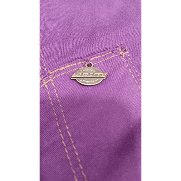 XXS Dickies Womens Scrub T-shirt Purple Scrubs V-Neck. See Photos - Picture 9 of 13